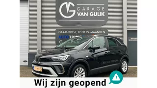 Opel Crossland 1.2 Turbo 131PK Automaat Clima,Cruise,Navi,CarPlay,Stoel&amp;Stuurverw,Camera,KeylessGo,PdcV+A,Usb,Bluetooth,Isofix,