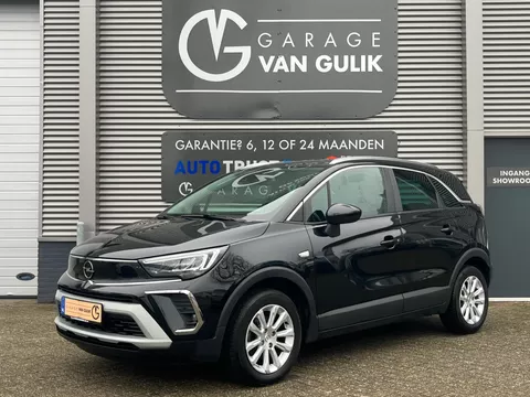 Opel Crossland 1.2 Turbo 131PK Automaat Clima,Cruise,Navi,CarPlay,Stoel&amp;Stuurverw,Camera,KeylessGo,PdcV+A,Usb,Bluetooth,Isofix,