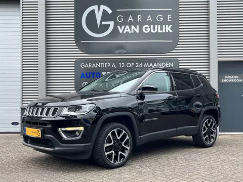 Jeep Compass 1.4 MultiAir Limited 4x4 170PK Automaat,PanoDak,Navi,Clima,Cruise,Stoel+StuurVerw,CarPlay,Isofix,Camera,KeylessEntry