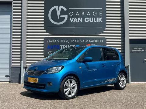 Skoda Citigo 1.0 75PK!! Greentech Style Airco,Cruise,Stoelverwarming,Bluetooth,ParkeerSensoren,GetintGlas,Lmv,Isofix,Aux,