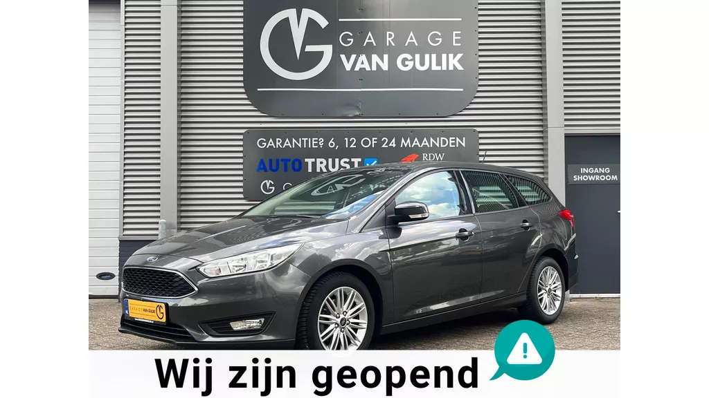 Ford Focus Wagon 1.0 125PK AUTOMAAT Navi,Clima,Cruise,CarPlay,Stoel+Stuurverwarming,Isofix,Pdc,Lmv,Usb,ElektrRamen,Stuurbediening