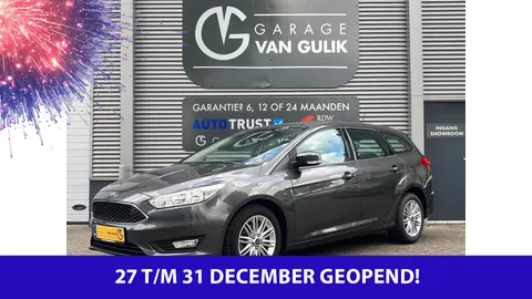 Ford Focus Wagon 1.0 125PK AUTOMAAT Navi,Clima,Cruise,CarPlay,Stoel+Stuurverwarming,Isofix,Pdc,Lmv,Usb,ElektrRamen,Stuurbediening