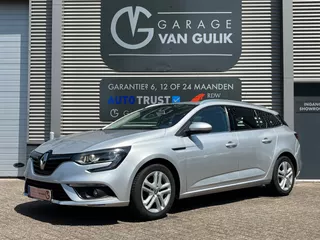 Renault M&eacute;gane Estate 1.2 TCe 101PK Estate Clima,Cruise,Navi,Trekhaak,Isofix,Bluetooth,Usb,Start/Stop,R-Link,Dakrail,LederenStuurw