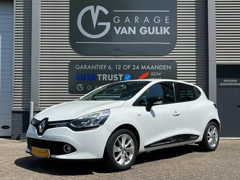 Renault Clio 1.2 TCe Limited 73PK Navi,Clima,Cruise,CarPlay,Isofix,KeylessEntry+Start,Usb,Lmv,Parkeersensoren,Stuurbed,ElektrRamen